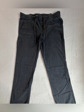 James Perse Standard Men’s Drawstring Pants Size 2 M Charcoal Gray ITEM2667
